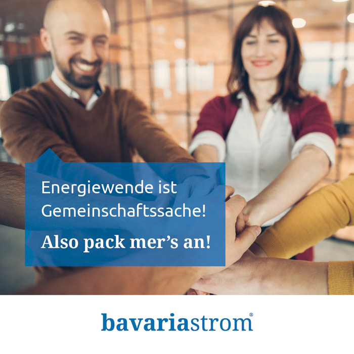 bavariastrom :: so geht Strom g’macht in Bayern!
bavariastrom. ... g’radaus bayrisch. unabhängig. regional. ... boarisch, praktisch, guad. ... 100 % aus Bayern und 100 % erneuerbar
... und hier kommen Sie direkt zur Präsentation.