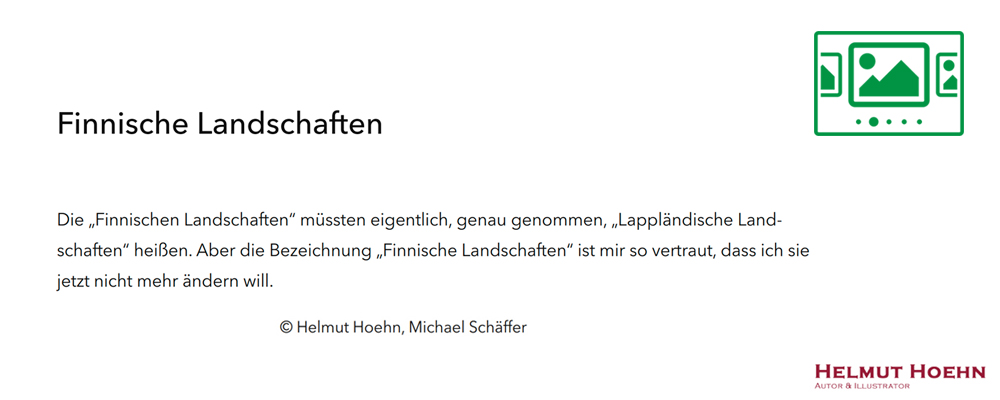 das slideshow-Fenster für 'helmut-hoehn.de' anzeigen ...
"Wenn nicht jetzt, wann dann?" - so der Titel einer Ausstellung des Illustrators Helmut Hoehn