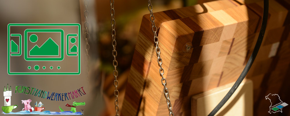 das slideshow-Fenster für 'kunsthandwerkermarkt-straubing.de' anzeigen ...
Kunst und Kreation :: Werke der Künstler*innen auf dem Straubinger Kunsthandwerkermarkt 2019