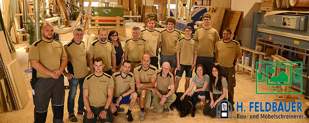 das slideshow-Fenster für 'schreinerei-feldbauer.com' anzeigen ...
Das Team der Schreinerei Helmut Feldbauer in Zandt :: Meisterhafte Holzbearbeitung :: Treppen, Türen, Fenster, Möbel und noch viel viel mehr
