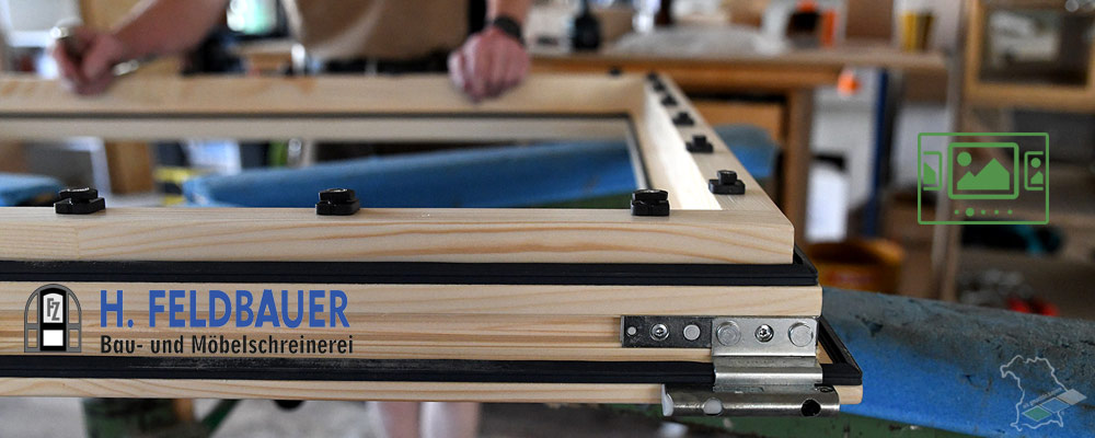 das slideshow-Fenster für 'schreinerei-feldbauer.com' anzeigen ...
Impressionen aus der Schreinerei Helmut Feldbauer in Zandt :: Meisterhafte Holzbearbeitung :: Treppen, Türen, Fenster, Möbel und noch viel viel mehr